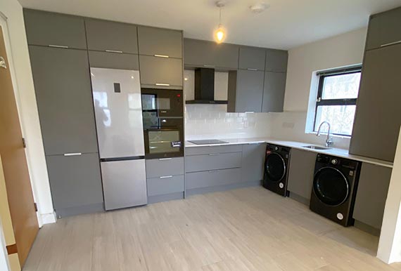 An image of a bespoke fitted kitchen in county Cork in 2024